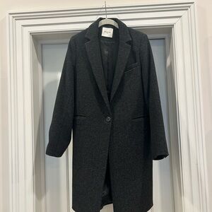Berenice  Charcoal Gray Women's Blazer Coat